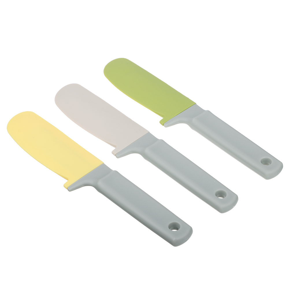 VETTA Лопатка-нож силиконовая 27см, 3 цвета, арт.№ 891-056