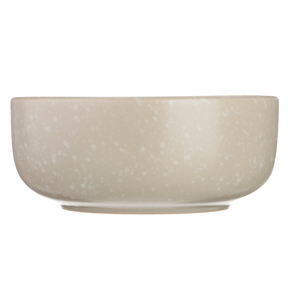 MILLIMI Салатник 620мл, 14.5х6см, керамика, бежевый, арт.№ 824-182