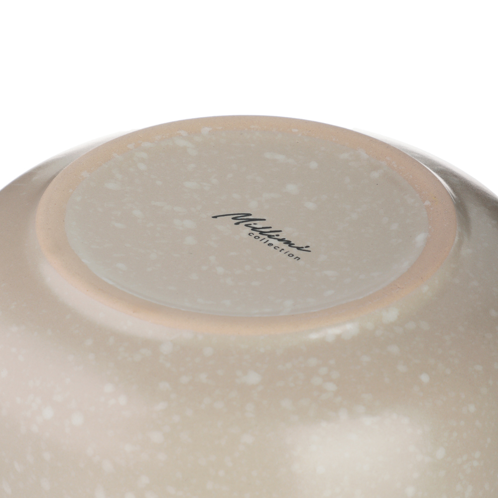 MILLIMI Салатник 620мл, 14.5х6см, керамика, бежевый, арт.№ 824-182