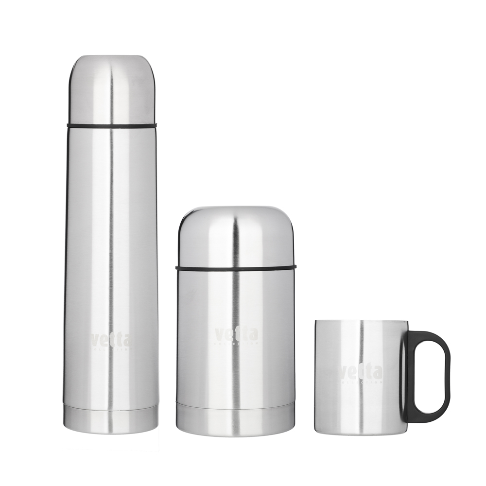 VETTA Набор походный (термос 1л "Буллет" + термос суповой 750мл + кружка 300мл) в сумке, арт.№ 841-588