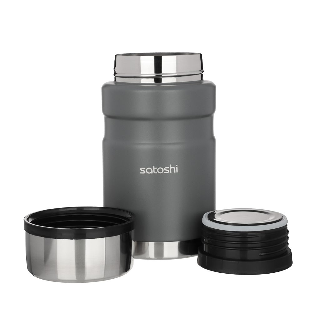 SATOSHI Торнадо Термос 0,70л, с широкой горловиной, для еды, нержавеющая сталь, арт.№ 841-766