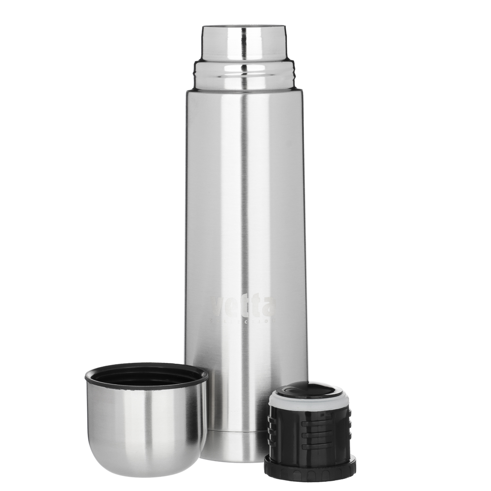 VETTA Термос 0,50л "Буллет" для напитков, серебристый, нержавеющая сталь, арт.№ 841-785