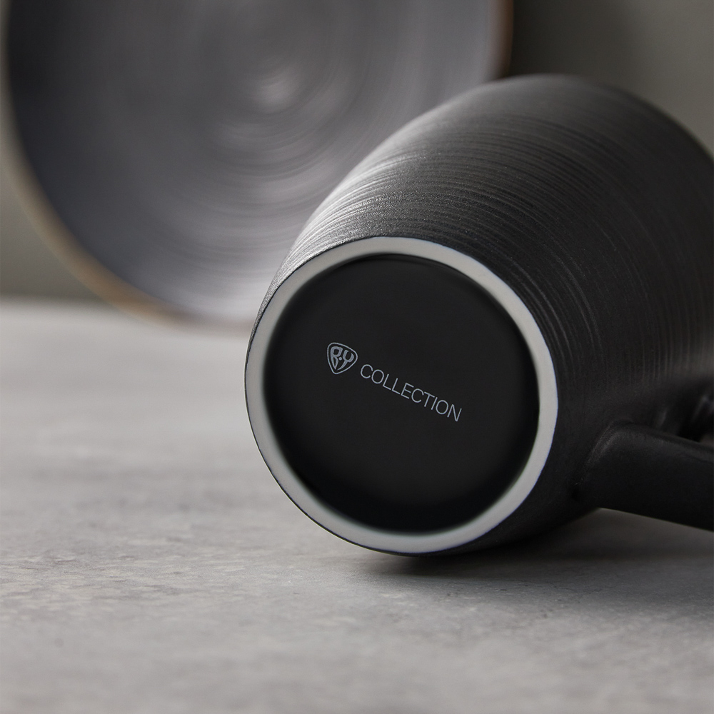 BY COLLECTION Black Line Кружка, 350мл, фарфор, арт.№ 816-423