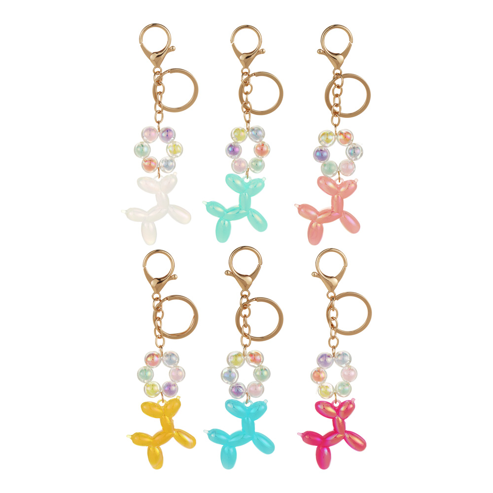 Брелок из акрила "Ничего лишнего", 8х4см, 6 цветов, арт.№ 532-086