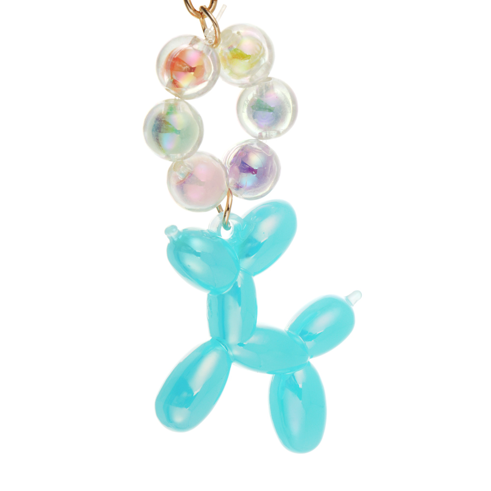 Брелок из акрила "Ничего лишнего", 8х4см, 6 цветов, арт.№ 532-086