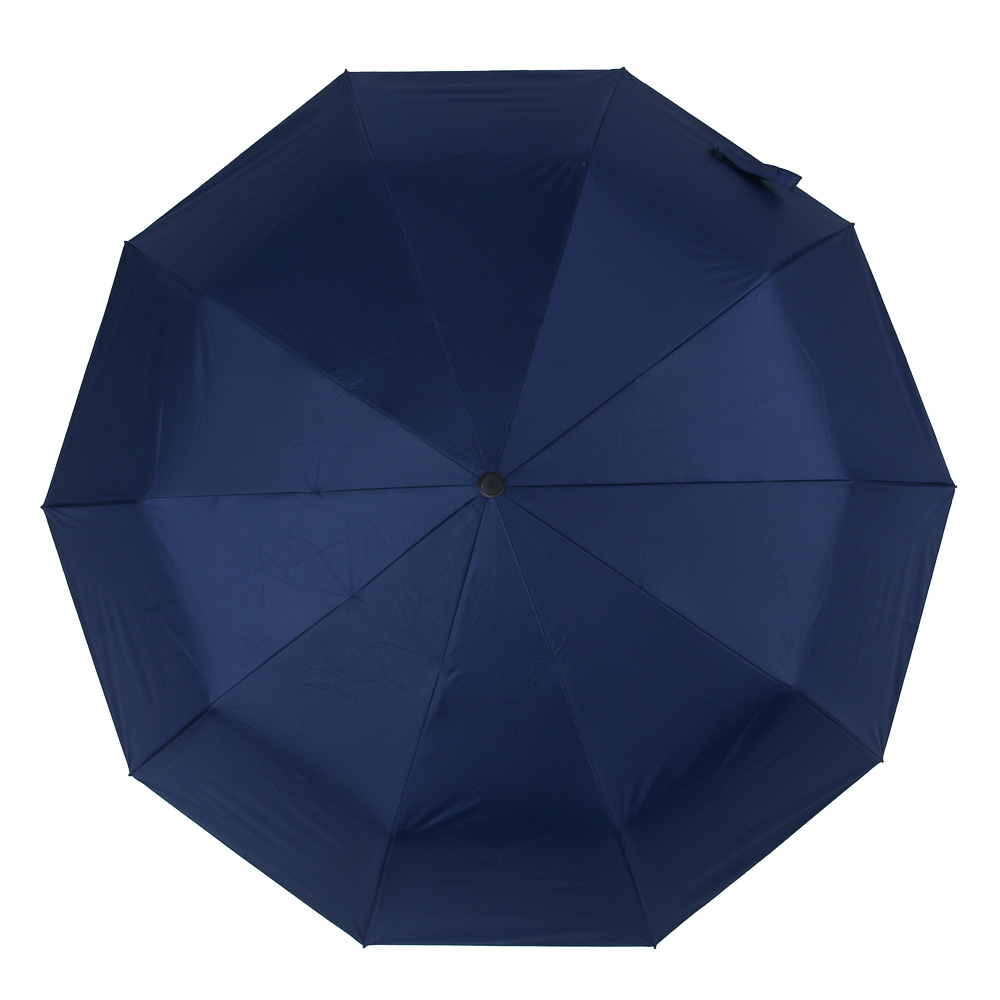 Зонт автомат, усиленный, металл, пластик, полиэстер, винил, d103см, 10 спиц, 3 цвета, арт.№ 302-394