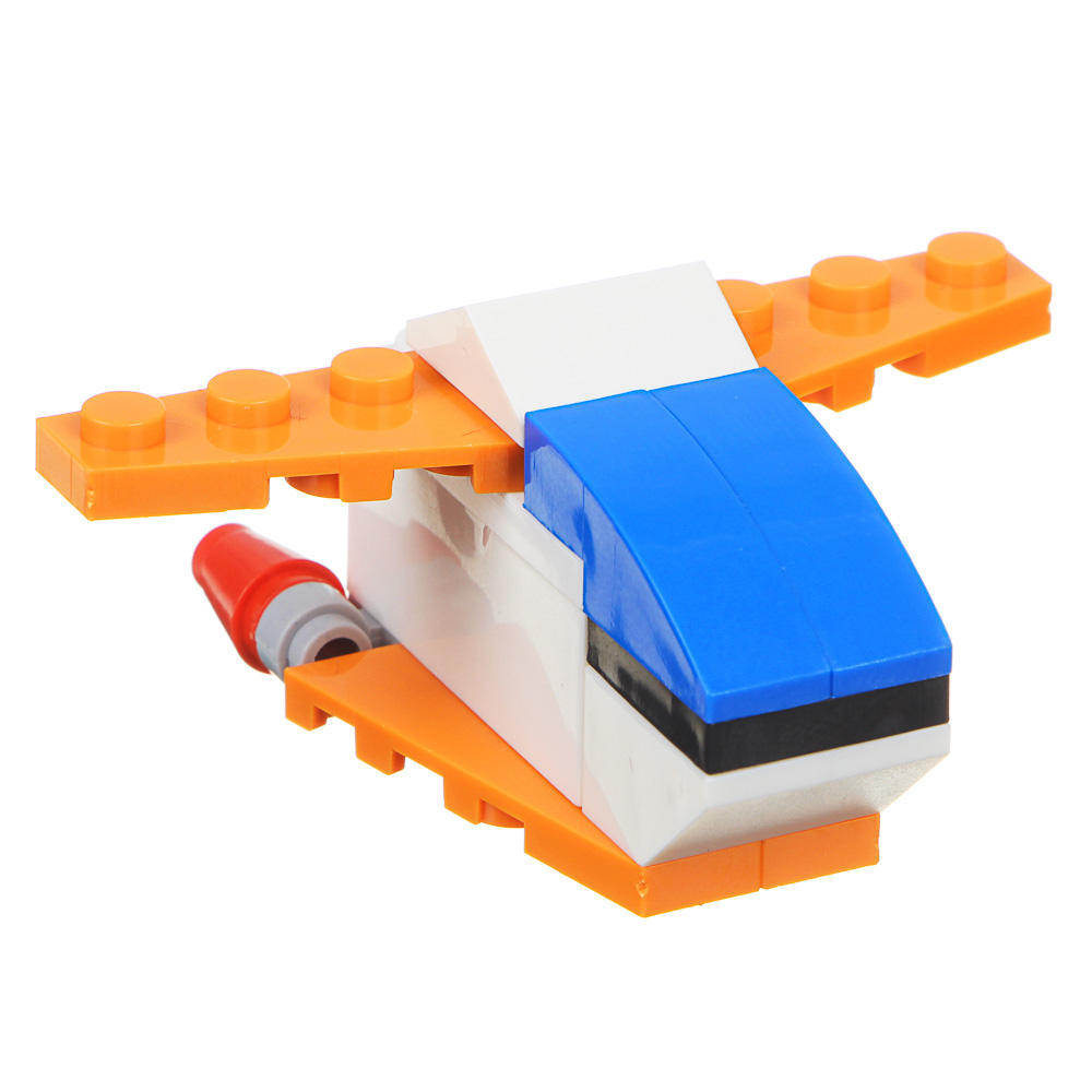 ClipStudio Точилка-конструктор в форме космического корабля, 15 дет, пластик, 9х6х3см, к/к, 2 цвета, арт.№ 576-020