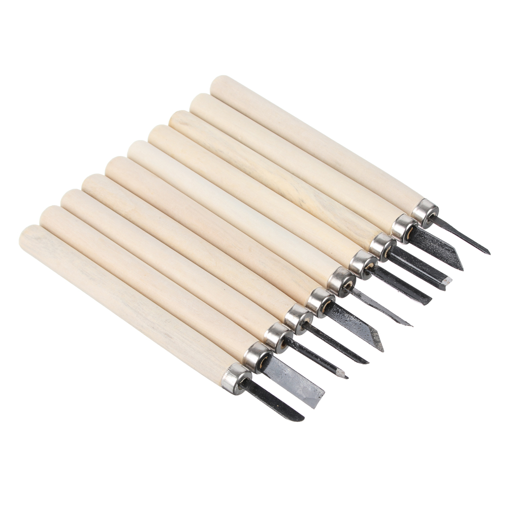 РОКОТ Набор ножей для резьбы по дереву 10пр, арт.№ 667-450