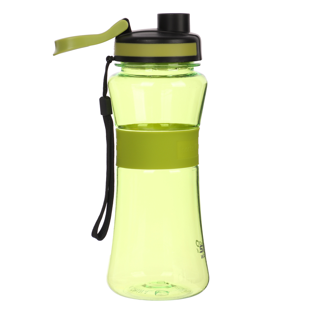 SILAPRO Спортивная бутылка с сеточкой 22х8см, 700мл, силикон, PC, арт.№ 088-010