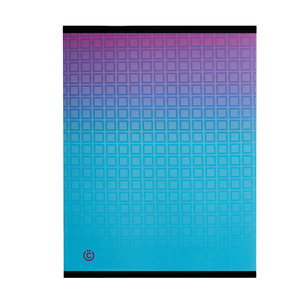 ВСЁГАЗИН Тетрадь 80л., А5+, в клетку ПРЕМИУМ, офсет, обл.картон, скрепка, "Микс" эффекты, 4 диз., арт.№ 059-029