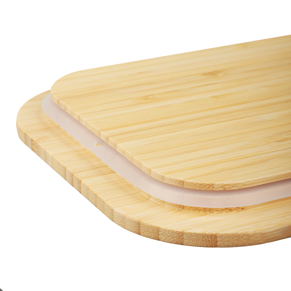 VETTA Контейнер для продуктов 600мл, крышка бамбук, жаропрочное стекло, арт.№ 825-036