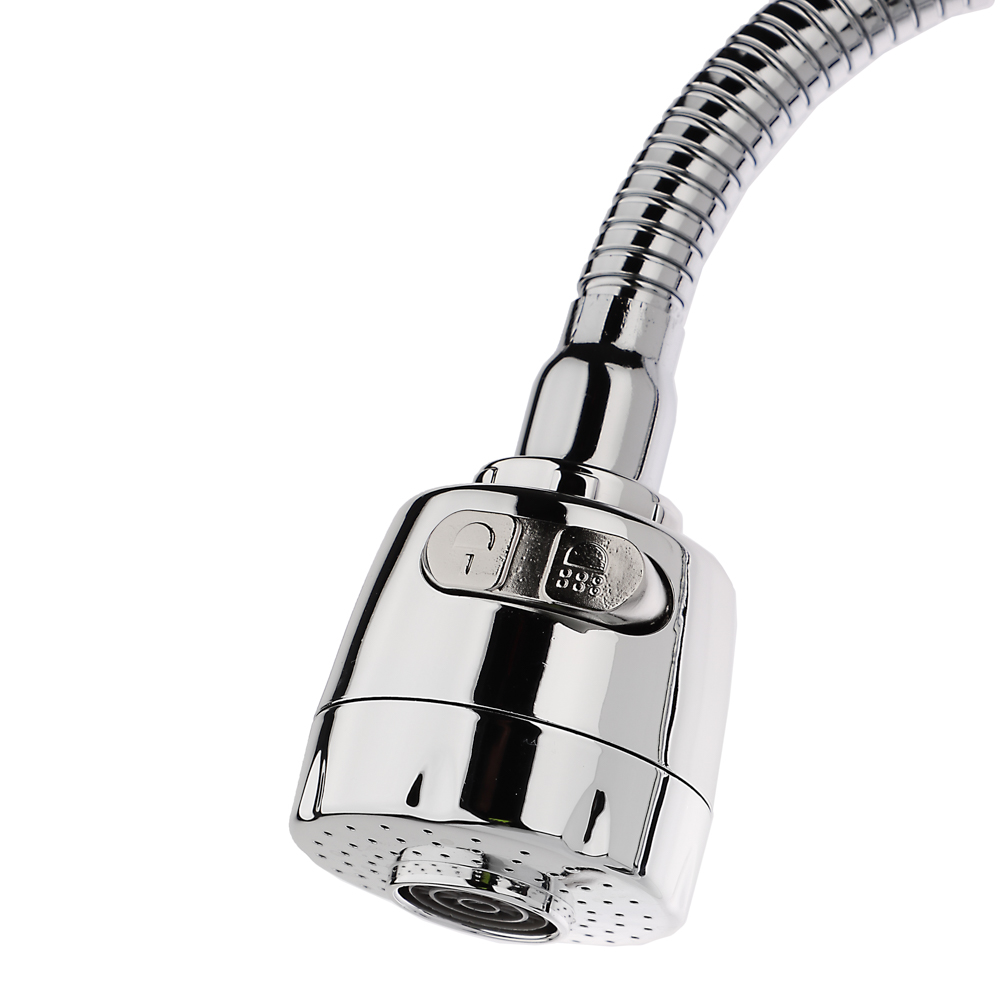 RAIN Смеситель для кухни Оникс, гибкий излив, картридж 35мм, латунь, хром, арт.№ 561-011