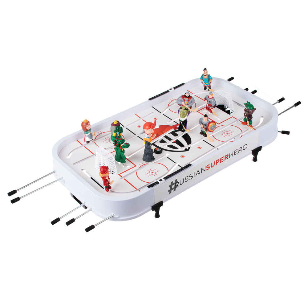 BY Ёлки Набор игровой "Настольный хоккей", PVC, ABS, металл, 58,5х35,5х8см, арт.№ 897-091