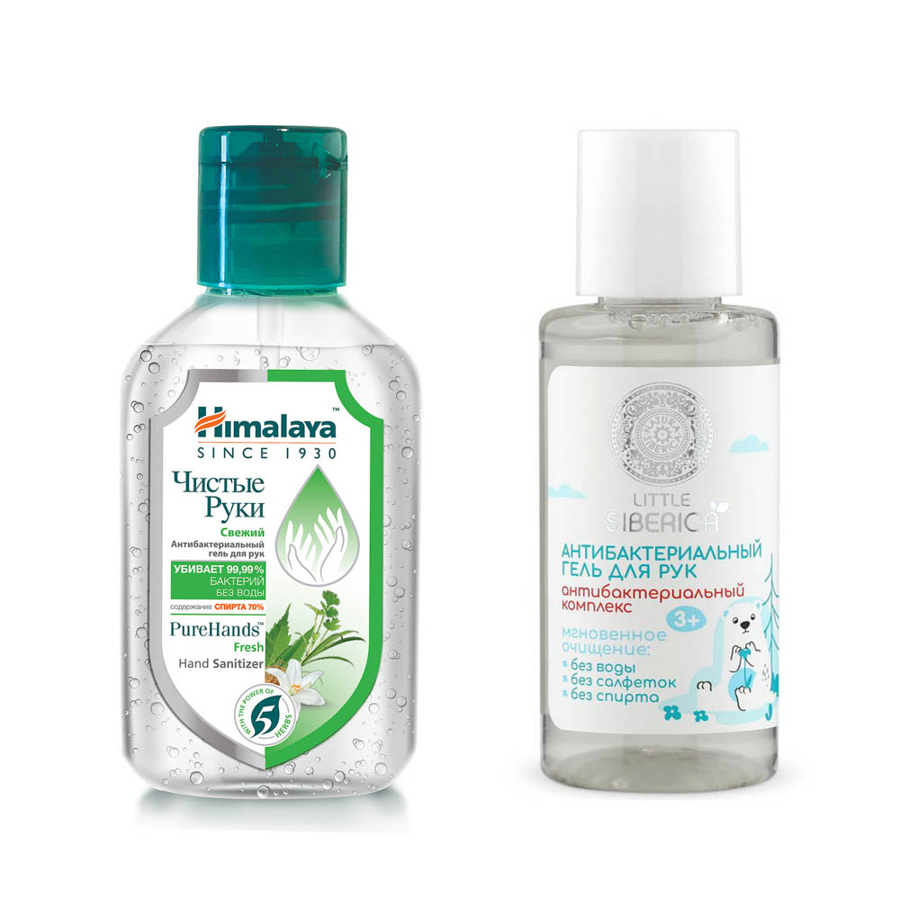 Гель для рук с антибактериальным эффектом Himalaya since/ Little Siberica,50мл,п/б, арт.№ 911-004