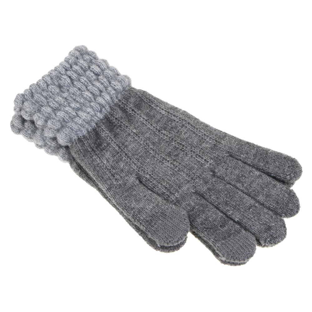 GALANTE Перчатки женские с начесом с фигурной манжетой, р-р 18-20, 4 цвета, СЗПВ24-21, арт.№ 363-379