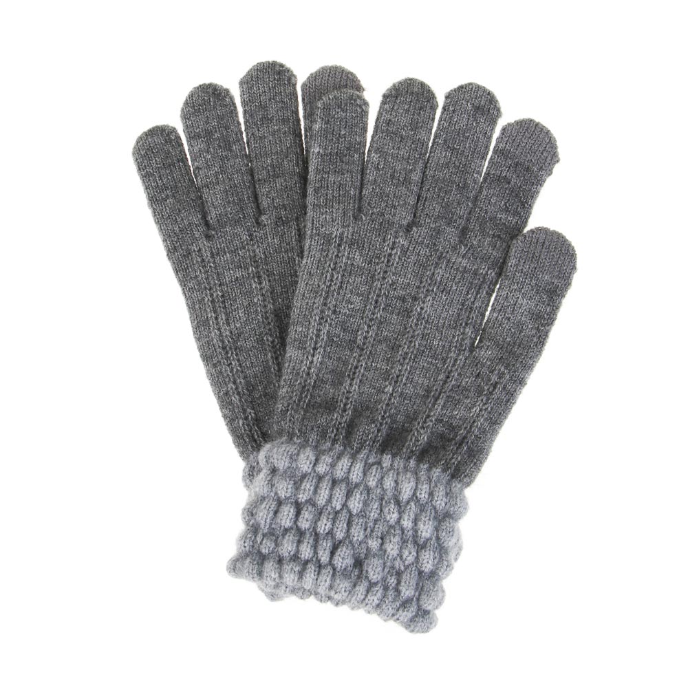 GALANTE Перчатки женские с начесом с фигурной манжетой, р-р 18-20, 4 цвета, СЗПВ24-21, арт.№ 363-379