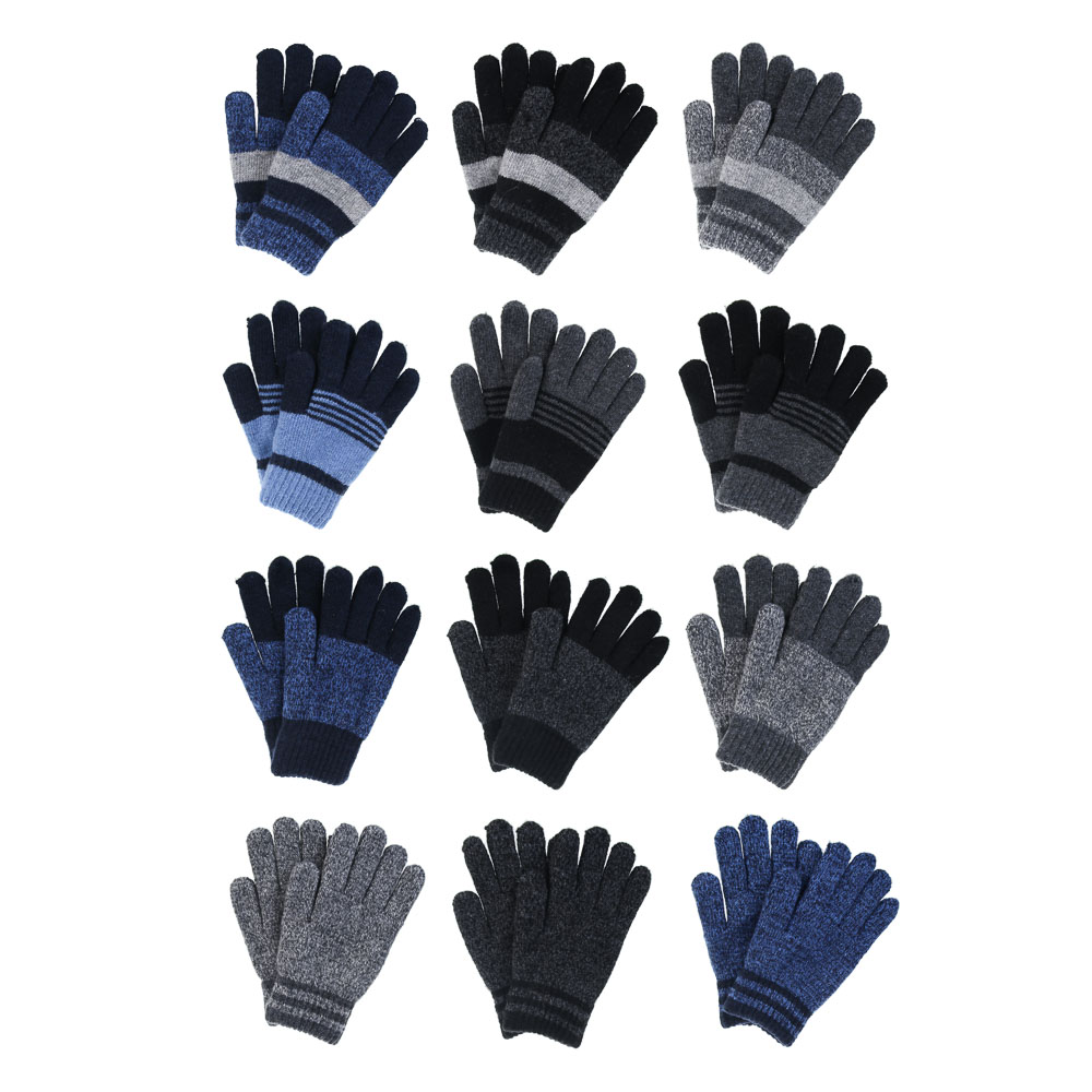 GALANTE Перчатки детские, р.16, 4 дизайна, СЗПВ24-22, арт.№ 363-380