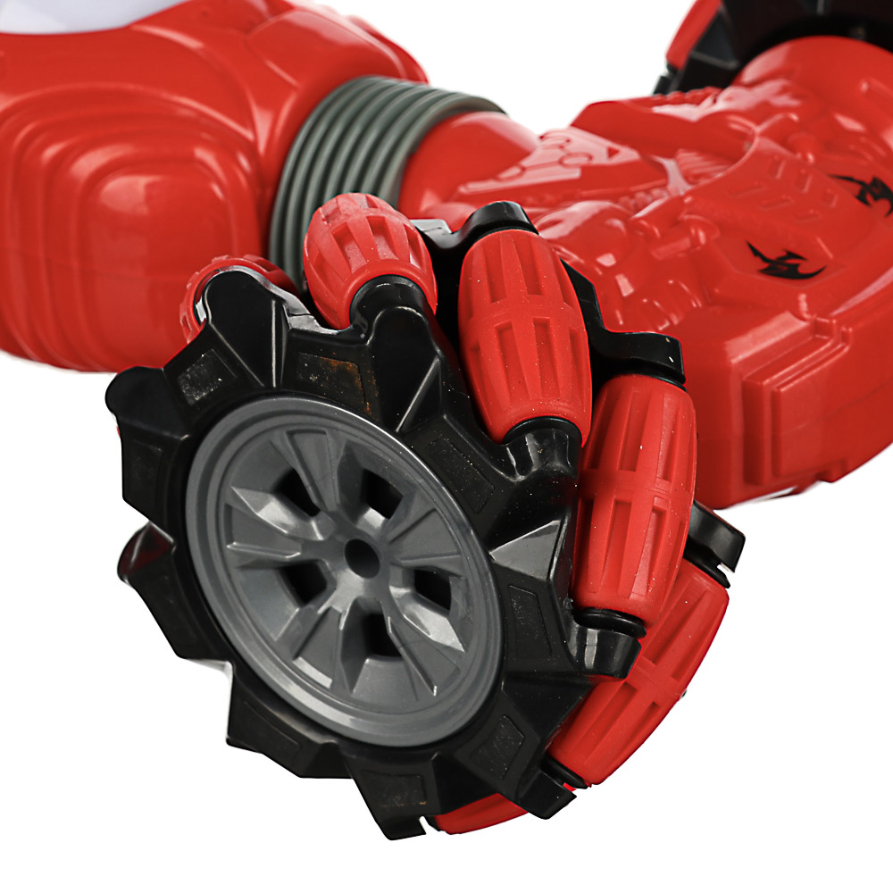 ИГРОЛЕНД Машинка РУ "Вездеход" управ-е браслет/пульт, свет, звук, АКБ, ABS, PVC, 40х26х11см, 2 цвета, арт.№ 293-089