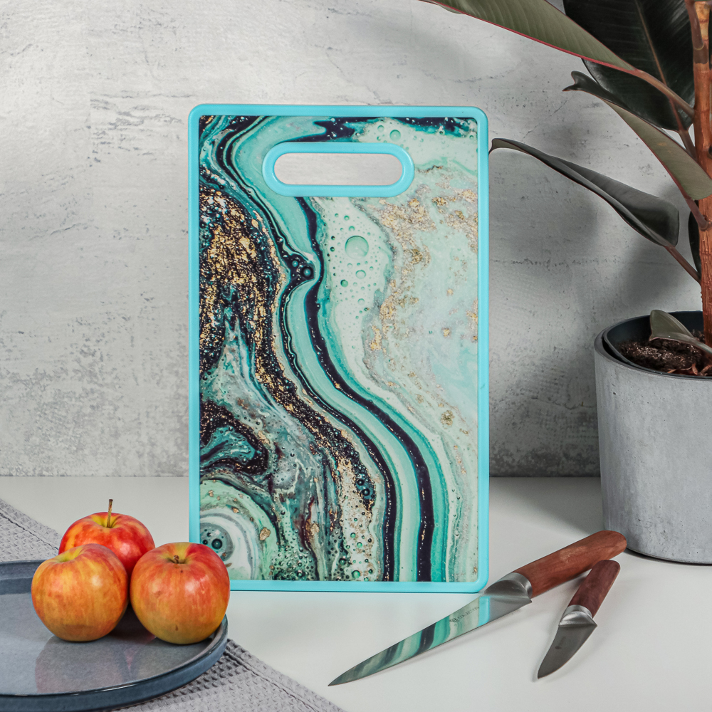 VETTA Доска разделочная "Вулкан", 36,5x22,5х1,2см, полипропилен, арт.№ 852-146