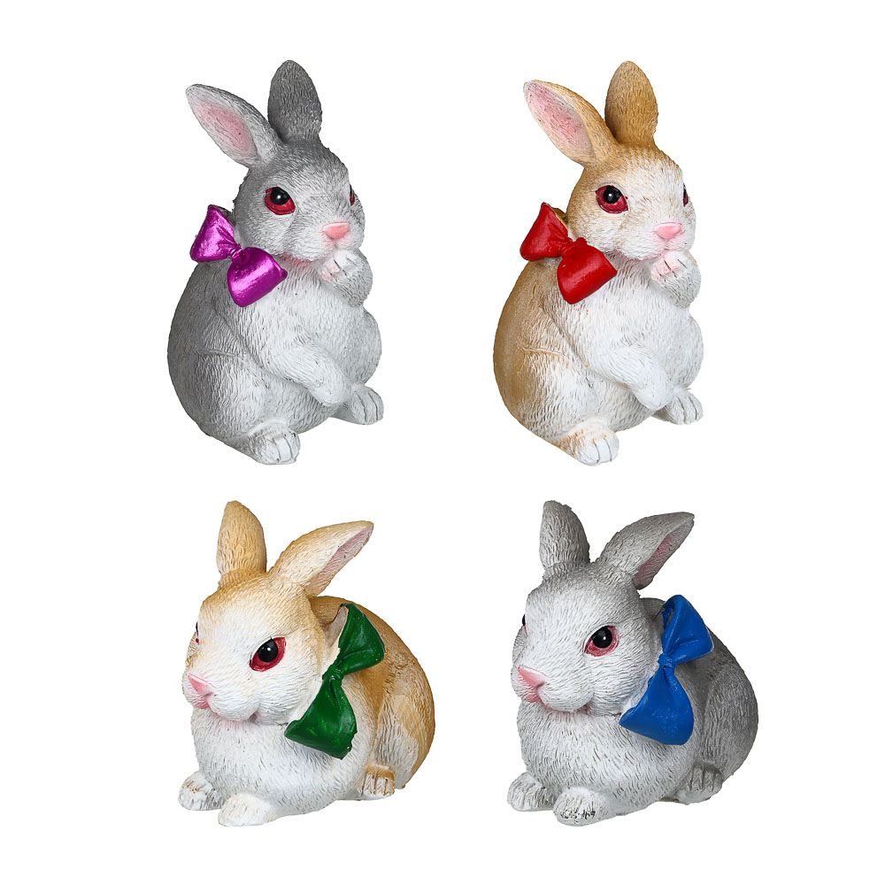 СНОУ БУМ Фигурка Символ года, 9,5 см, полистоун, 4 дизайна, арт.1, арт.№ 398-454