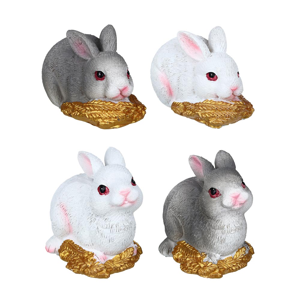 СНОУ БУМ Фигурка Символ года, 10 см, полистоун, 4 дизайна, арт.№ 398-452