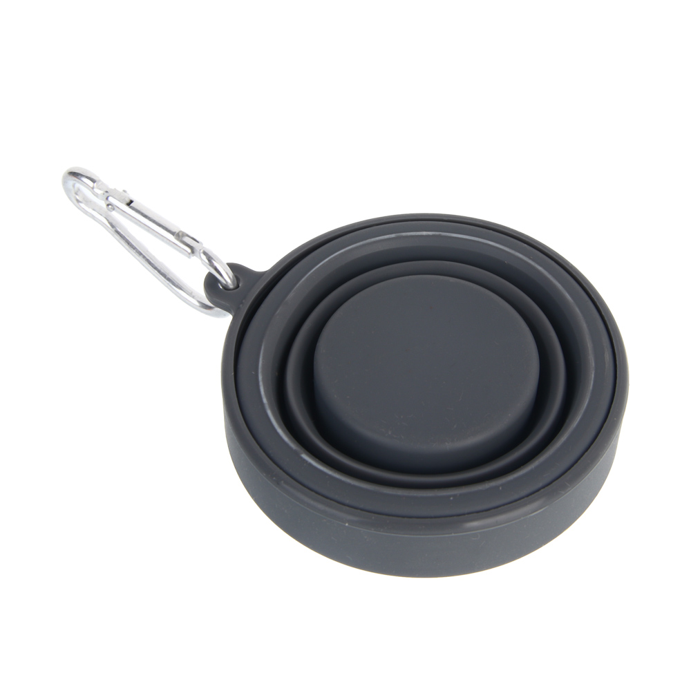 Стакан складной тм BY Русские Супергерои, на карабине, 7,8х7,2/1,8см, 170мл, силикон, арт.№ 123-043