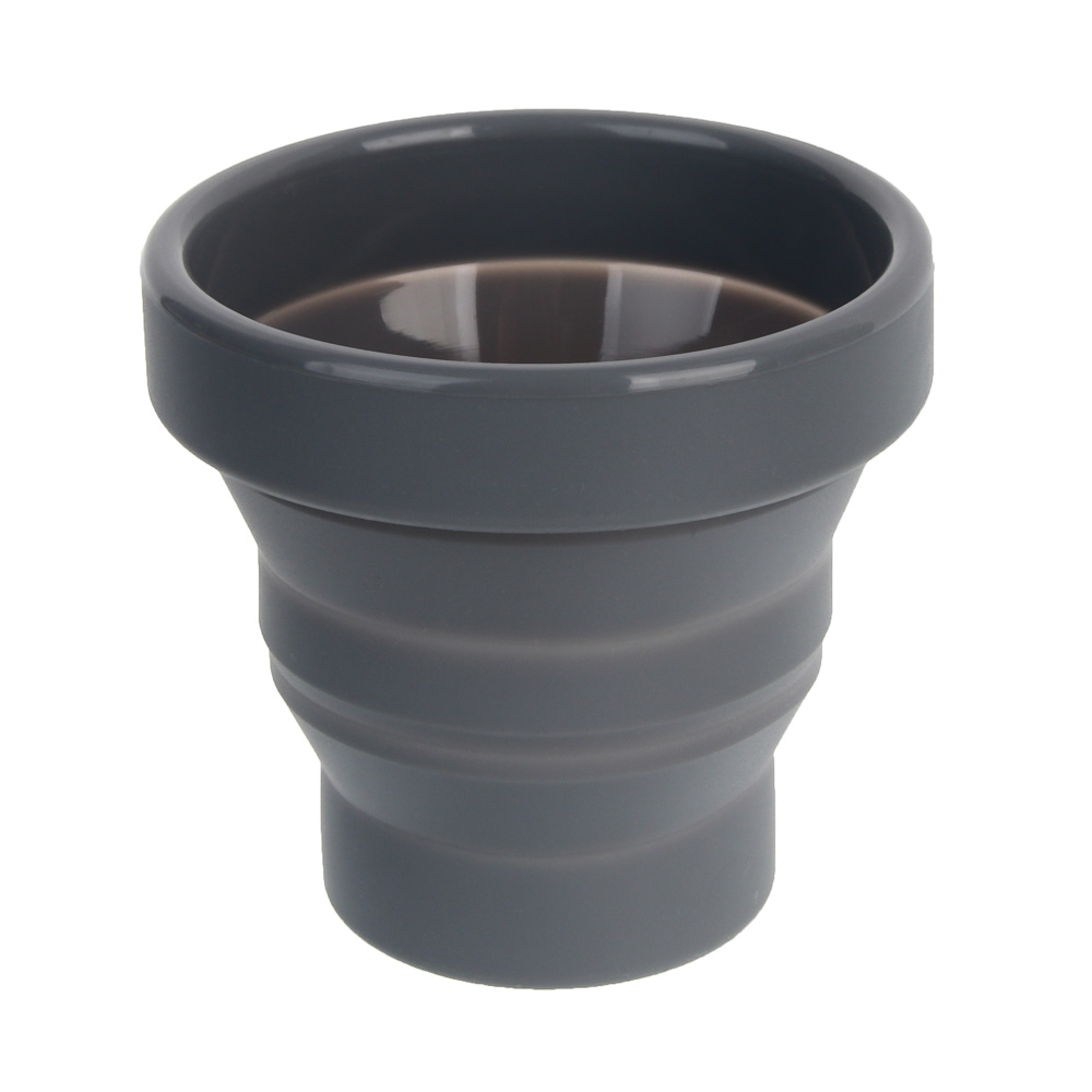 Стакан складной тм BY Русские Супергерои, на карабине, 7,8х7,2/1,8см, 170мл, силикон, арт.№ 123-043