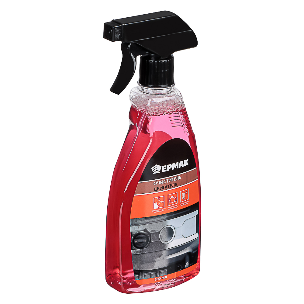 ЕРМАК Очиститель двигателя (триггер), 500 мл., арт.№ 727-058