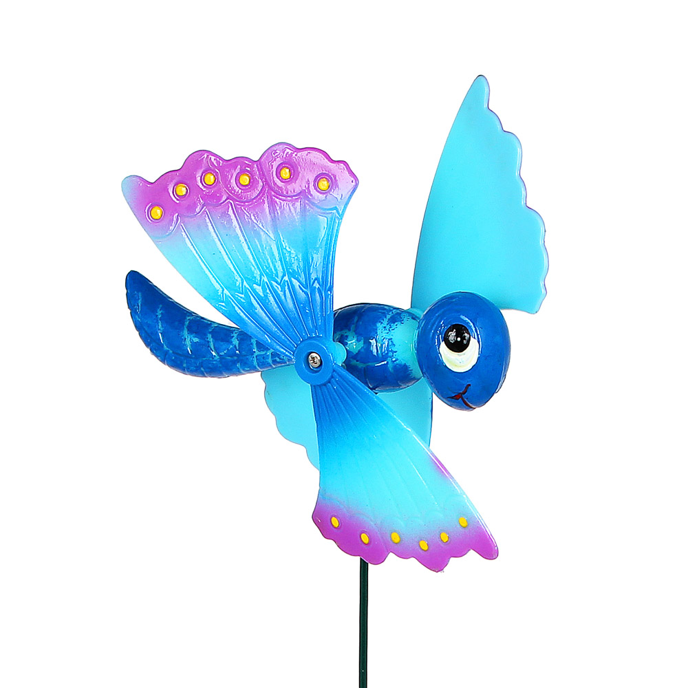 INBLOOM Фигурка на стержне 60см "Крылатики", пластик, металл, 5 дизайнов, арт.№ 153-109