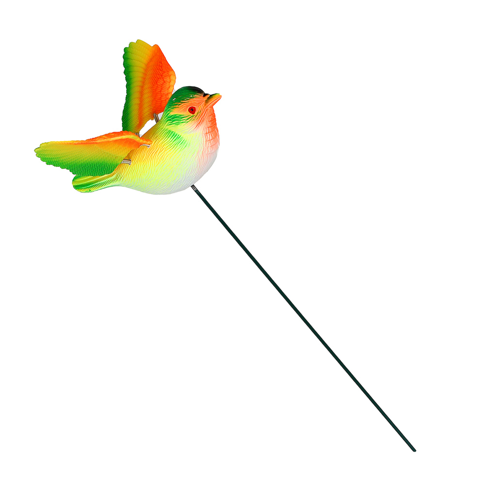 INBLOOM Фигурка на стержне 60см "Птица", пластик, 4 цвета, арт.№ 153-111