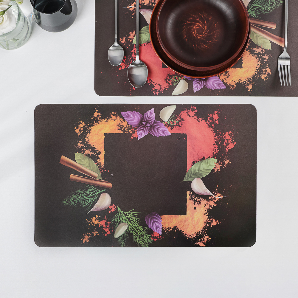 Салфетка сервировочная "Специи", 42x28см, полипропилен, арт.№ 890-004