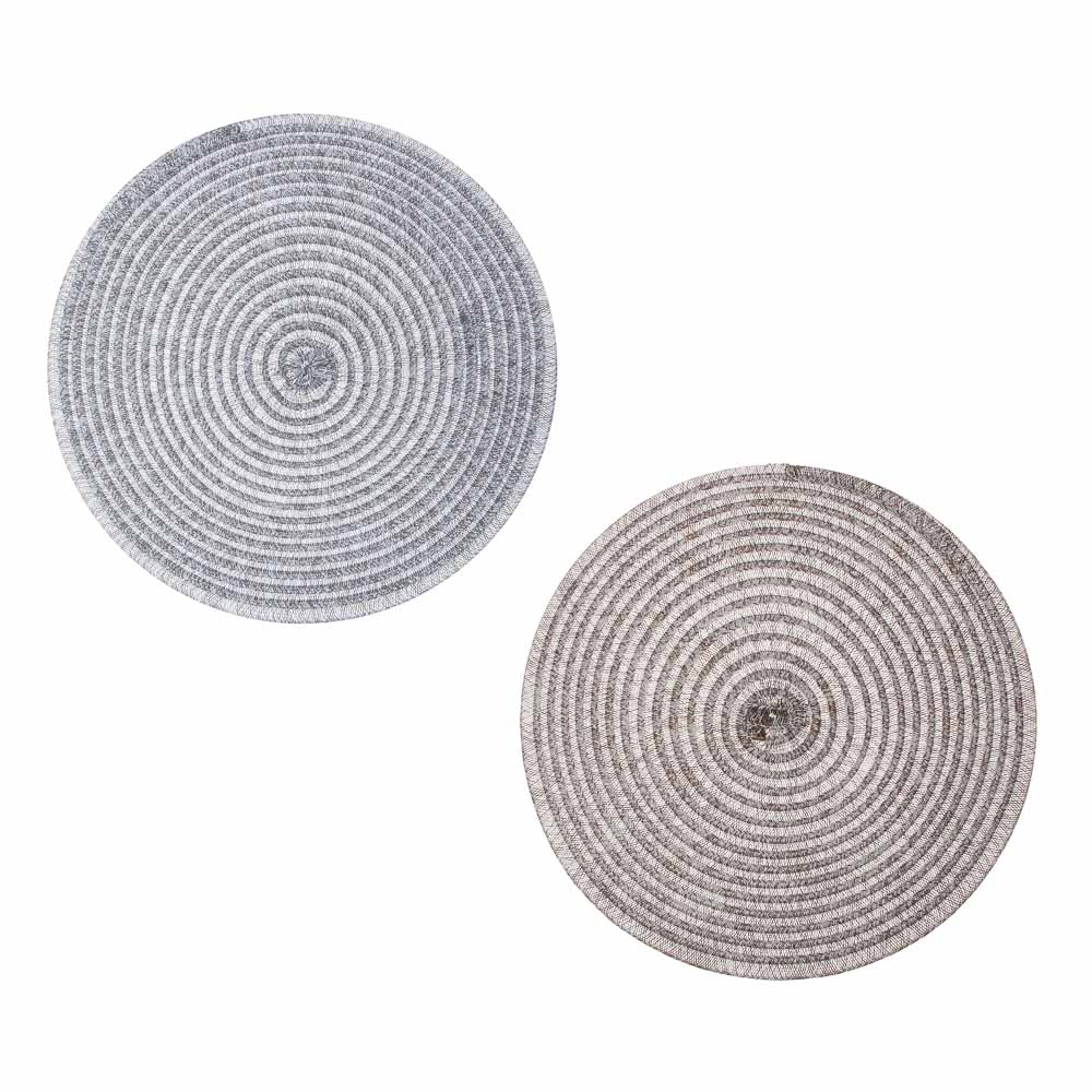 Салфетка сервировочная "Парма", d38см, 2 цвета, арт.№ 890-006