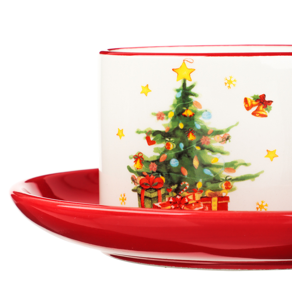 MILLIMI Лесная сказка Набор чайный 2 пр., 220мл, 14,5см, керамика, арт.№ 820-887