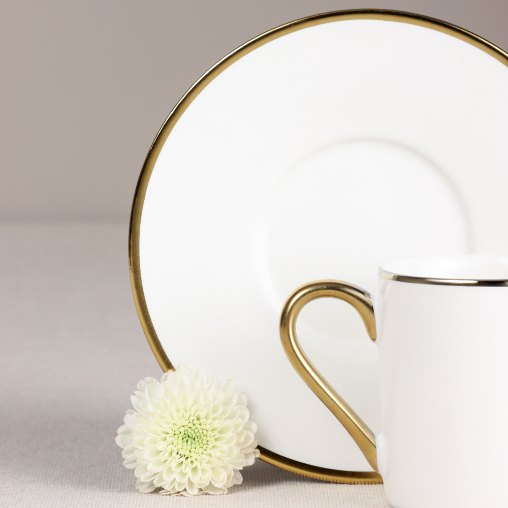 MILLIMI Магма Набор кофейный 2 пр., 100мл, 12,5см, фарфор, белый, арт.№ 802-496