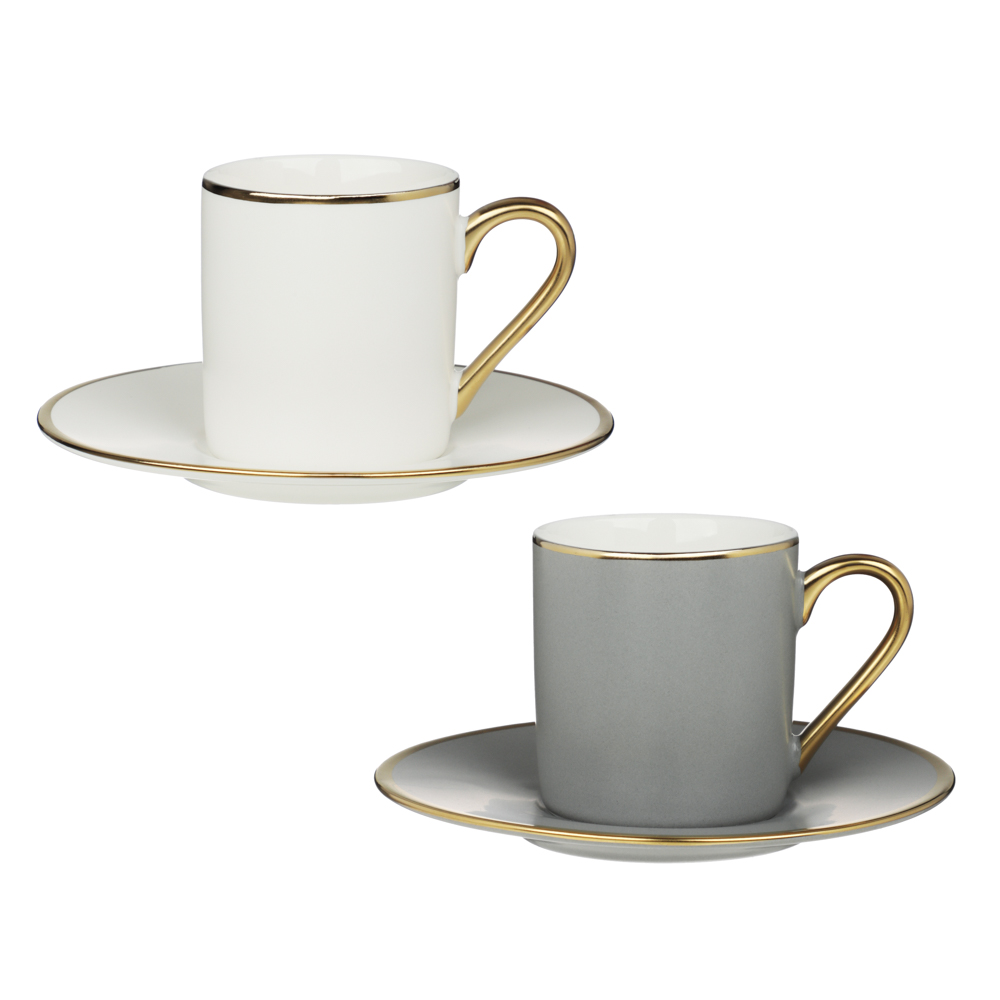 MILLIMI Магма микс Набор кофейный 4 пр., 100мл, 12,5см, фарфор, арт.№ 802-497