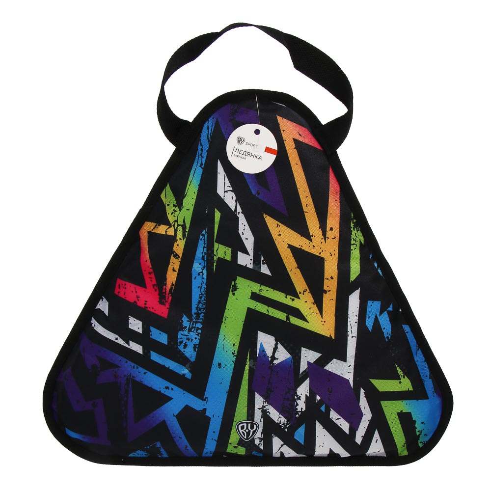 BY SPORT Ледянка мягкая, вспененная, 42х47см, оксфорд 600D, PVC, ППЭ, МИКС, арт.№ 077-011