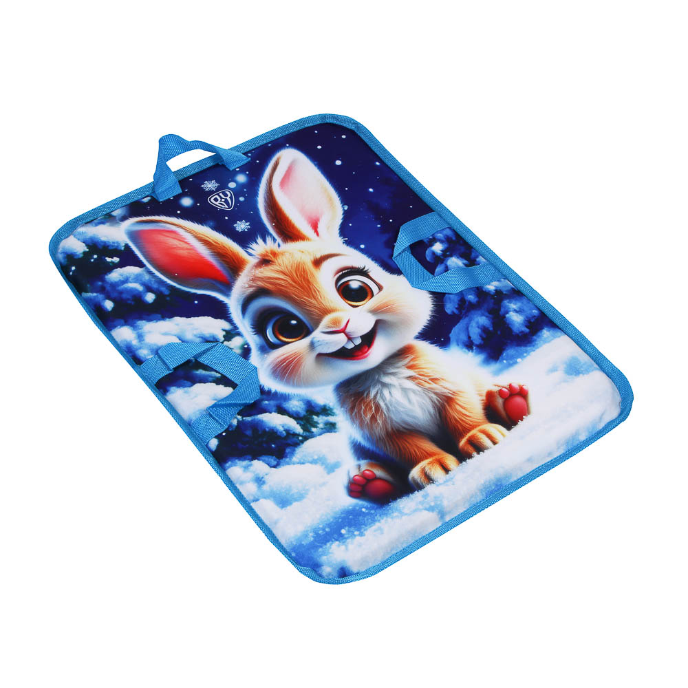 BY SPORT Ледянка мягкая, вспененная, 60х45см, оксфорд 600D, PVC, ППЭ, МИКС, арт.№ 077-012