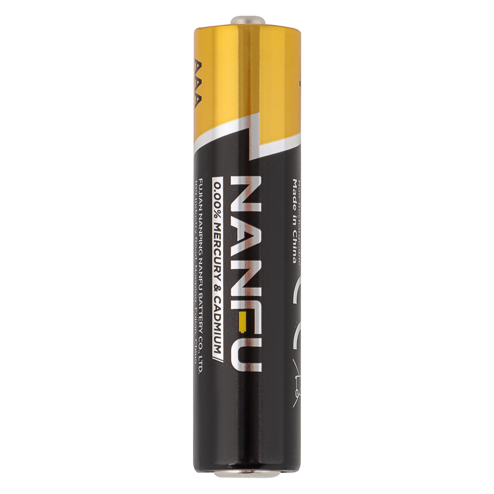 Батарейки AAA Nanfu (LR03) 2шт в блистере, щелочные 1.5В, высокой ёмкости, арт.№ 917-135