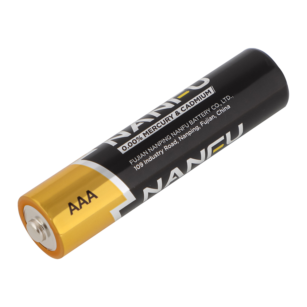 Батарейки AAA Nanfu (LR03) 2шт в блистере, щелочные 1.5В, высокой ёмкости, арт.№ 917-135