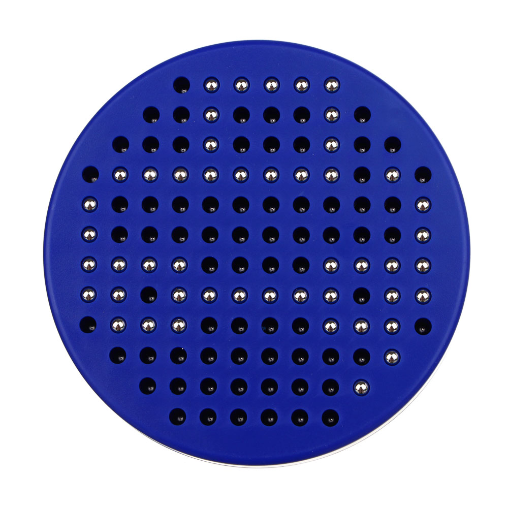 ИГРОЛЕНД Магнитная доска-планшет для рисования, 120 шариков, 5 карточек, ABS, 10x10x1,4см, арт.№ 280-026