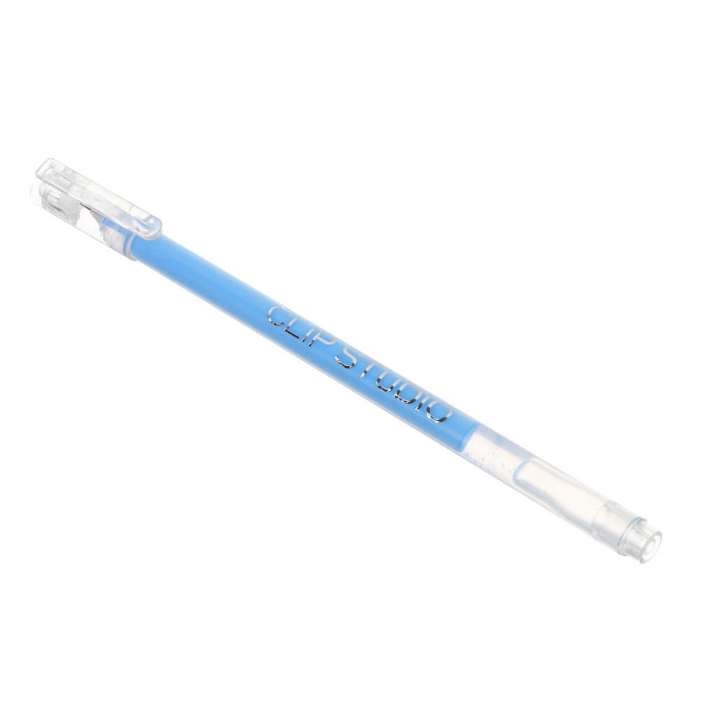 Набор гелевых ручек ClipStudio 4 цвета, флуоресц., увел.зап. чернил, наконечник 0,6 мм, ПВХ коробка, арт.№ 614-107