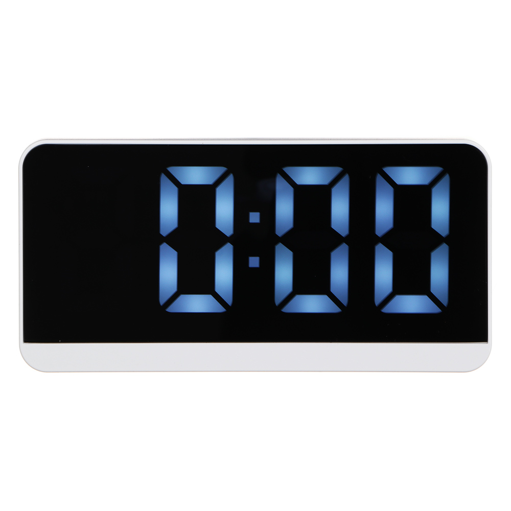 LADECOR CHRONO Будильник электронный, 16,5x8x2 см, USB / 3xAAA, пластик, 3 цвета, арт.№ 529-235