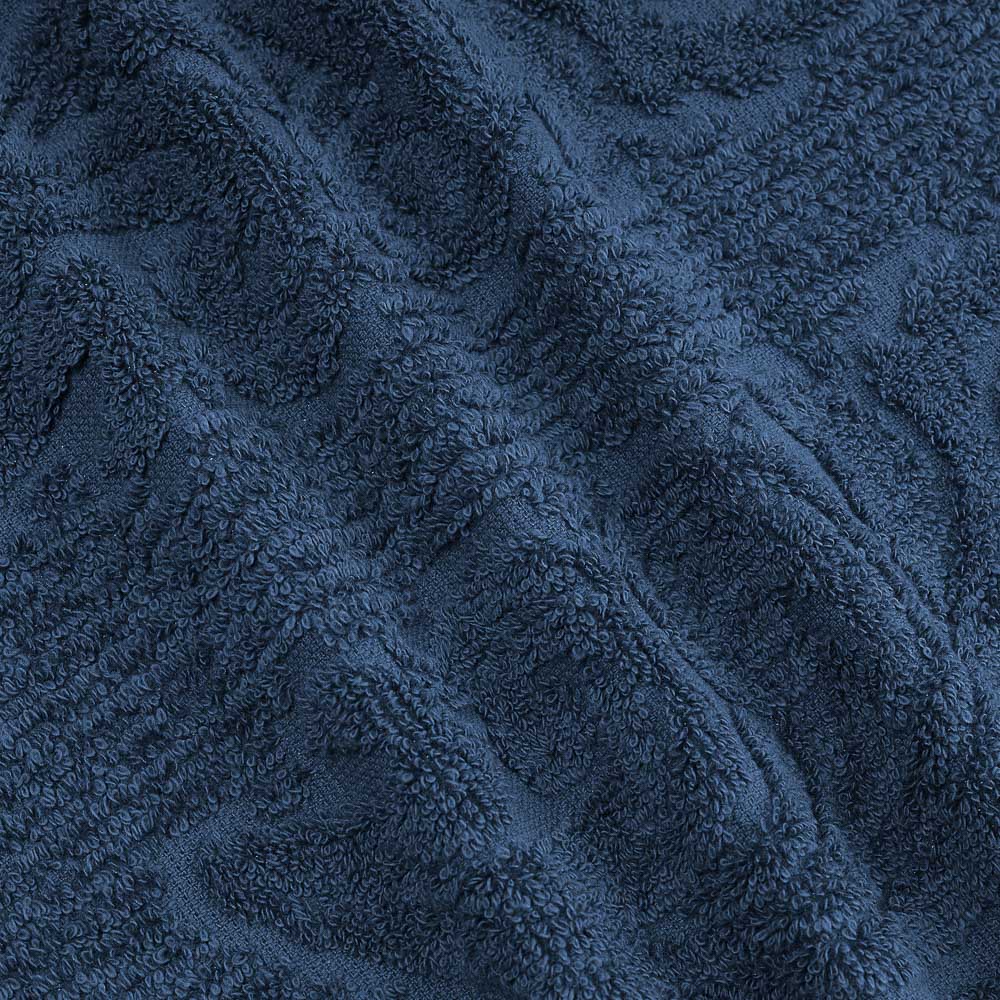 PROVANCE Нэви Полотенце махровое, 100% хлопок, 30х50см, 420гр/м, синий, арт.№ 484-152