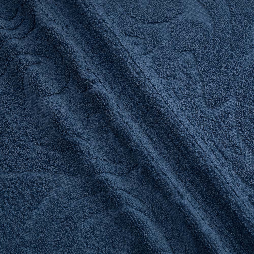 PROVANCE Нэви Полотенце махровое, 100% хлопок, 50х90см, 420гр/м, синий, арт.№ 484-153