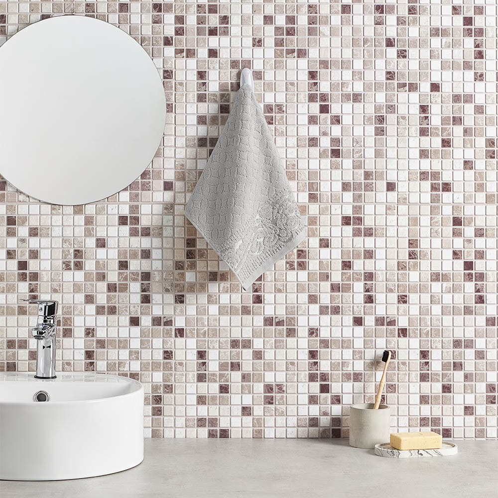 PROVANCE Фрэя Полотенце махровое, 100% хлопок, 30х50см, 465гр/м, серый, арт.№ 484-155