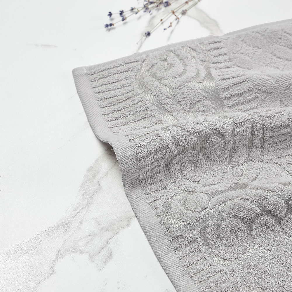 PROVANCE Фрэя Полотенце махровое, 100% хлопок, 30х50см, 465гр/м, серый, арт.№ 484-155