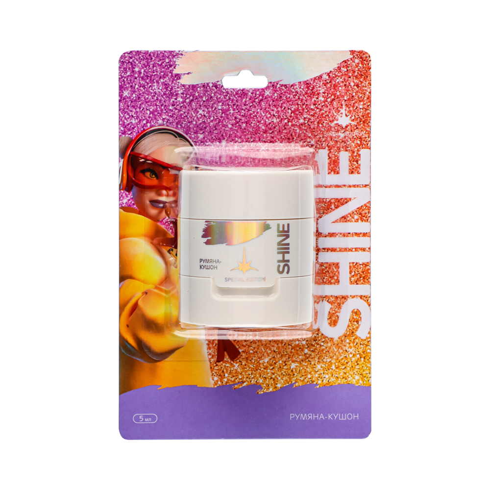 ЮНИLOOK Шайн Румяна- кушон 5 мл, 2 тона, арт.№ 330-492