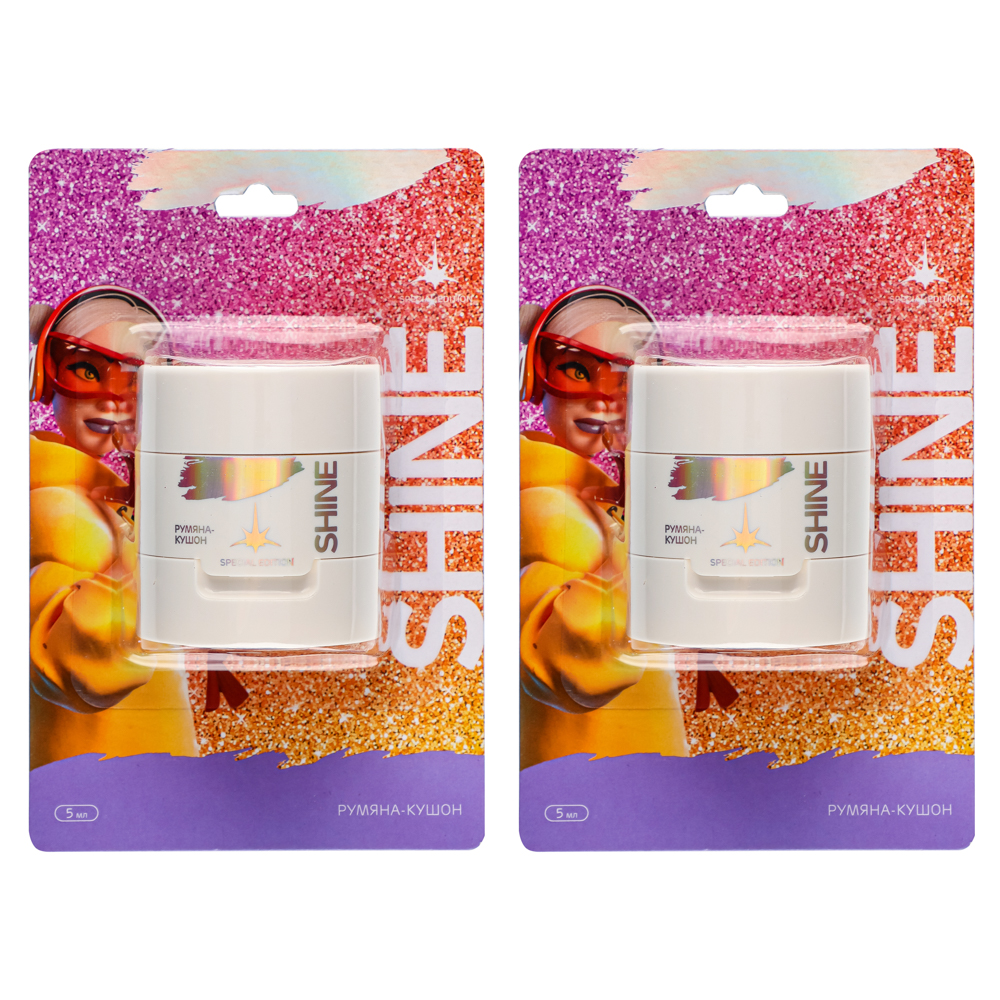 ЮНИLOOK Шайн Румяна- кушон 5 мл, 2 тона, арт.№ 330-492