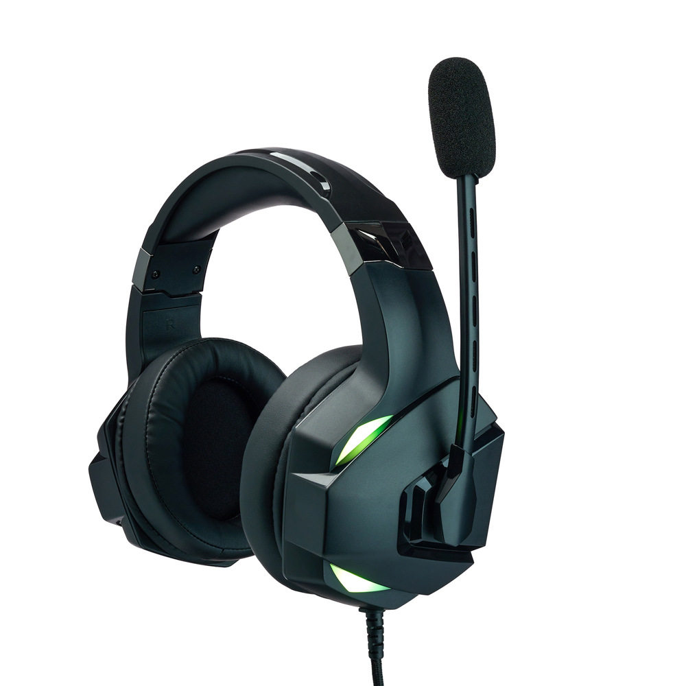 Наушники проводные с микрофоном игровые BY Topfhelm Type-C USB(A)3,2 м,VS7.1,Виброшок,настр. RGB, арт.№ 410-088