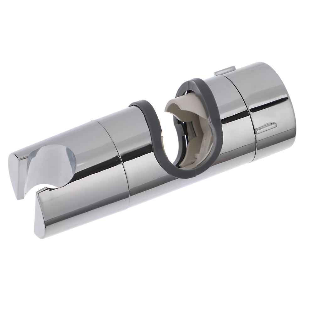 Держатель для лейки душа, на штангу и стойку, универсальный, пластик, хром, арт.№ 571-007